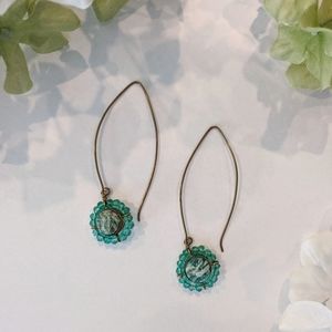 Lena Bernard Green Fluorite Earrings